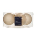 Palline di vetro smaltate 8cm, mix opaco