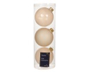 Palline di vetro smaltate perla 10cm x 3
