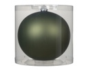 Pallina di vetro opaco 15 cm rosmarino verde