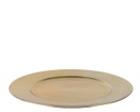 Piatto decorativo in plastica Ø 33 cm oro