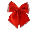 Fiocco rosso natale 20x24 cm