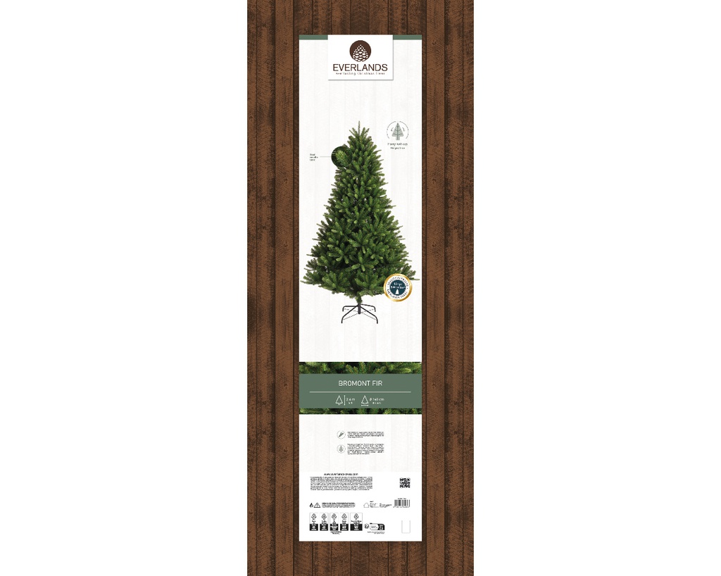 Albero di natale verde 140x240 cm