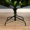 Albero di Natale 210x126 cm con luci vintage