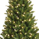 Albero di Natale 210x126 cm con luci vintage