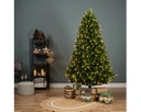 Albero di Natale 210x126 cm con luci vintage