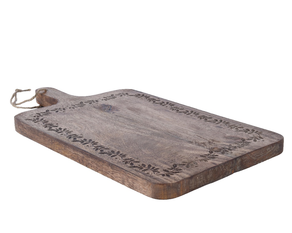 Tagliere in legno di mango 25x46xh2cm