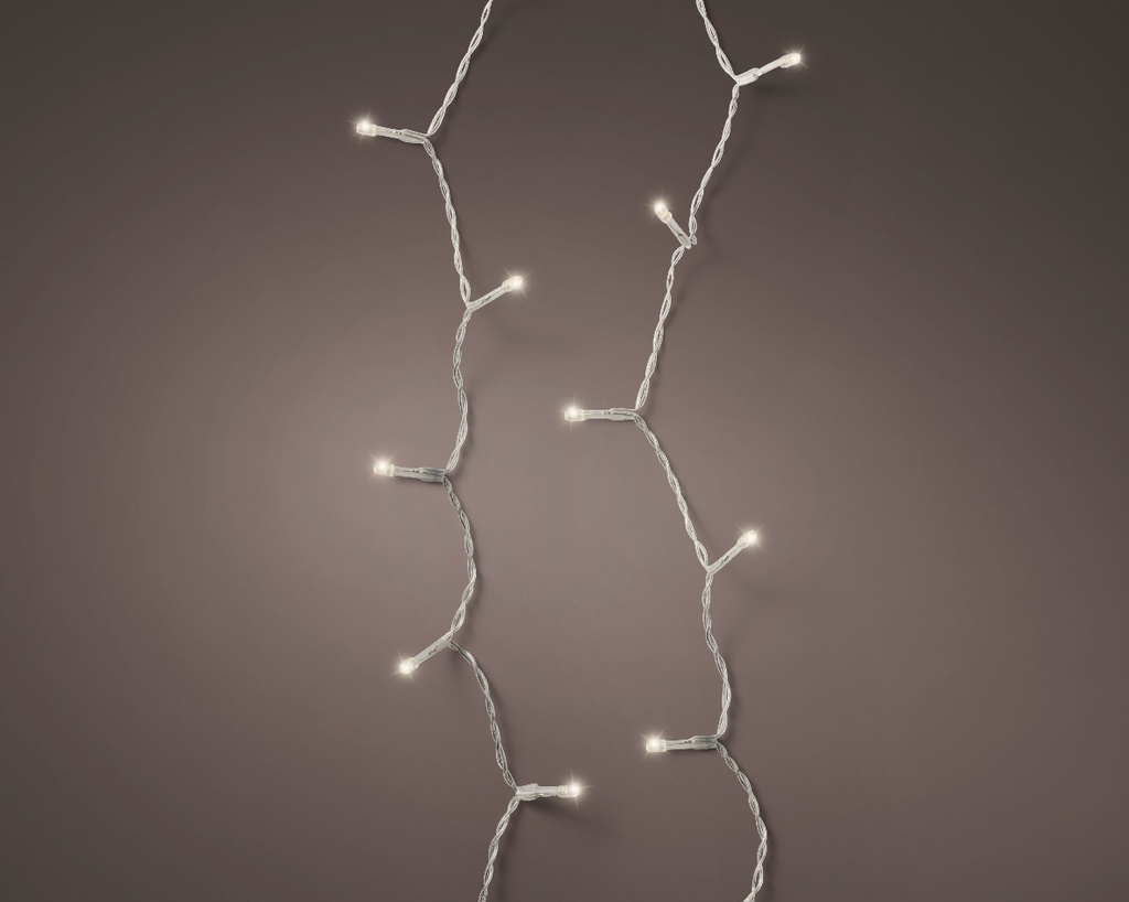 Luci LED fisse BO esterne 350 cm bianco caldo