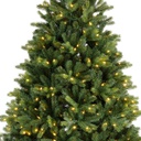 Albero di pino con luci 210x137 cm