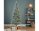 Abete innevato verde/bianco h. 240 cm