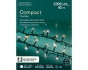 Catena luci LED 45m 2000 led 8 funzioni
