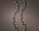 Catena luci LED 60m 3000 lampadine verde/bianco caldo