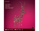Cervo a LED 72 led 24x60x104 cm marrone