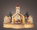 Scenario cattedrale 14x30x24,5 cm con led