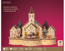 Scenario cattedrale 14x30x24,5 cm con led