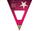 Stella 20 led di carta fissa 18x60x60 cm