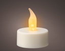Tealight LED effetto fiamma 3.8x4.6 cm - 6 pz