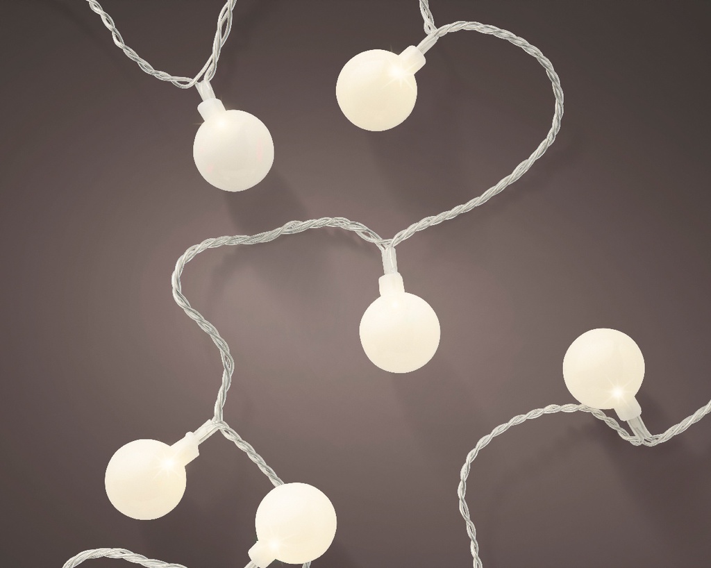 Catena luci 60 LED 9 m 8 funzioni esterni
