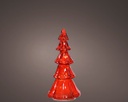 Albero micro LED rosso h. 19,5cm x dia 10cm
