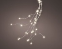Luci a grappolo fisse 100cm 320 LED bianco caldo