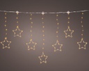 Catena luci LED esterne 120x120x60 cm