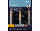 Catena luci LED esterne 120x120x60 cm
