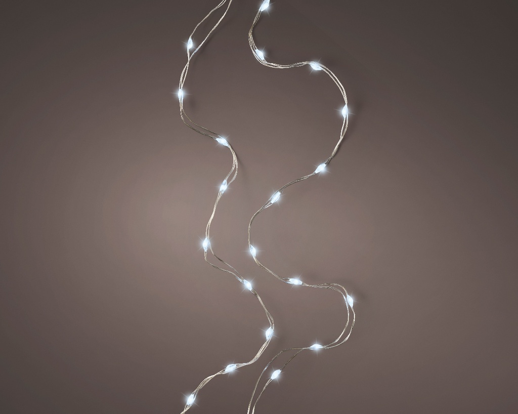 Catena micro luci LED 60 a BO 295cm