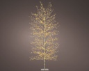 Albero rami micro LED 80x180 cm oro/bianco