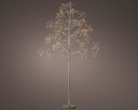 Albero micro led oro/bianco 60x150 cm