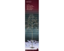 Albero micro led oro/bianco 60x150 cm