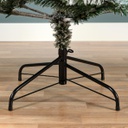 Albero innevato verde e bianco 96x150 cm