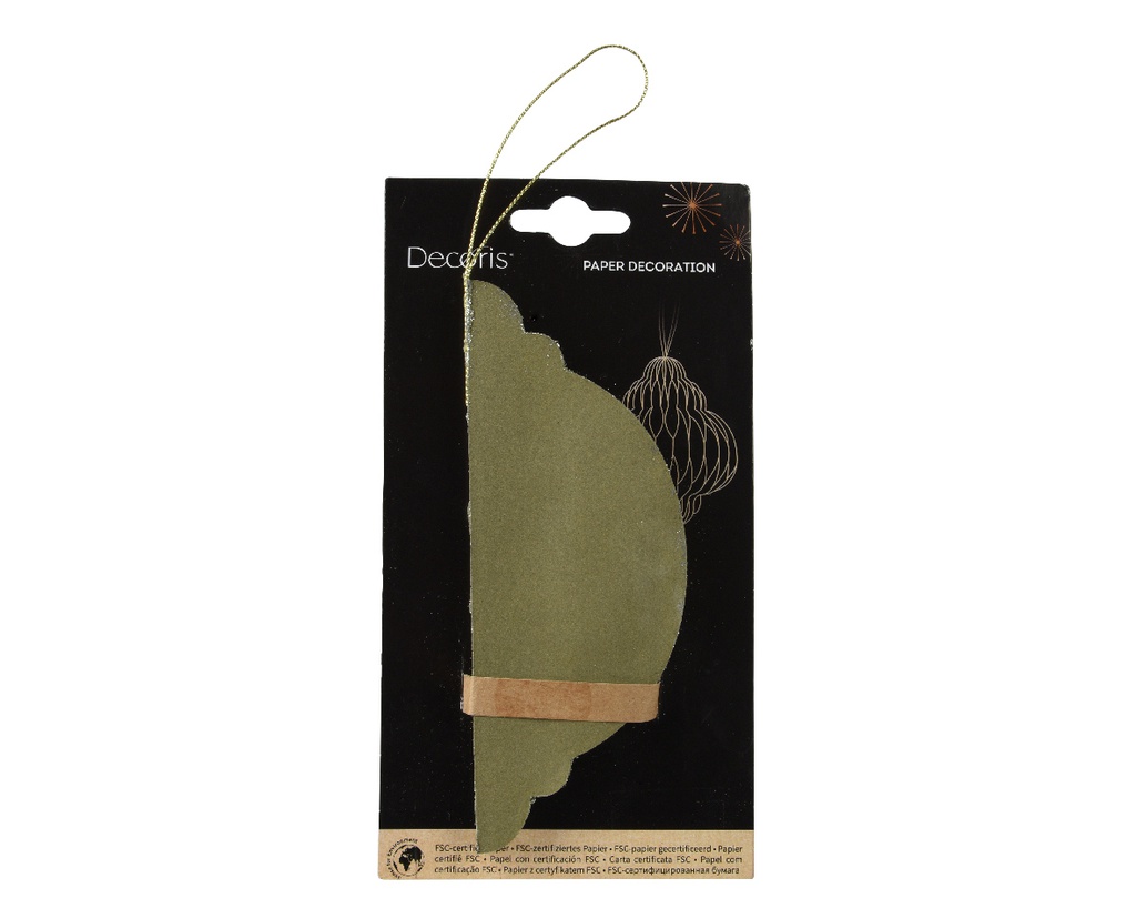 Chiusura magnetica verde h.15cm dia11.25cm
