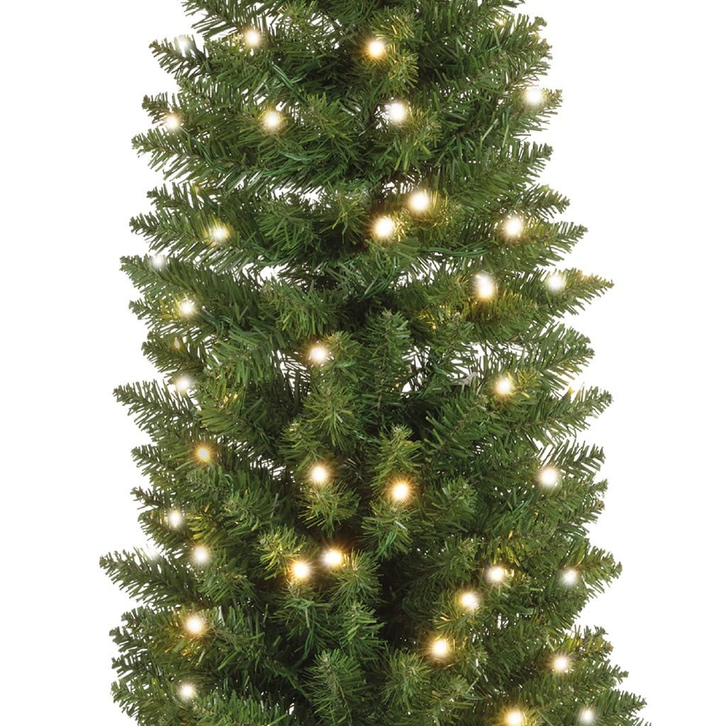 Albero di Natale artificiale 70x240 cm 380 LED