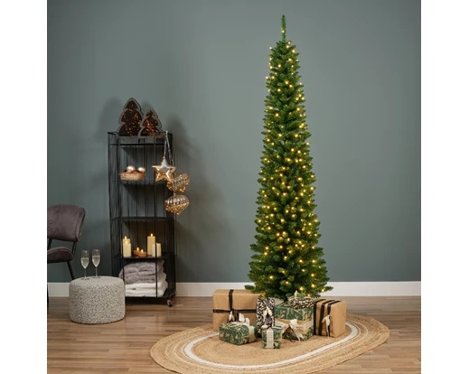 Albero di Natale artificiale 70x240 cm 380 LED