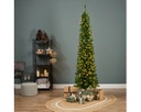 Albero di Natale artificiale 70x240 cm 380 LED