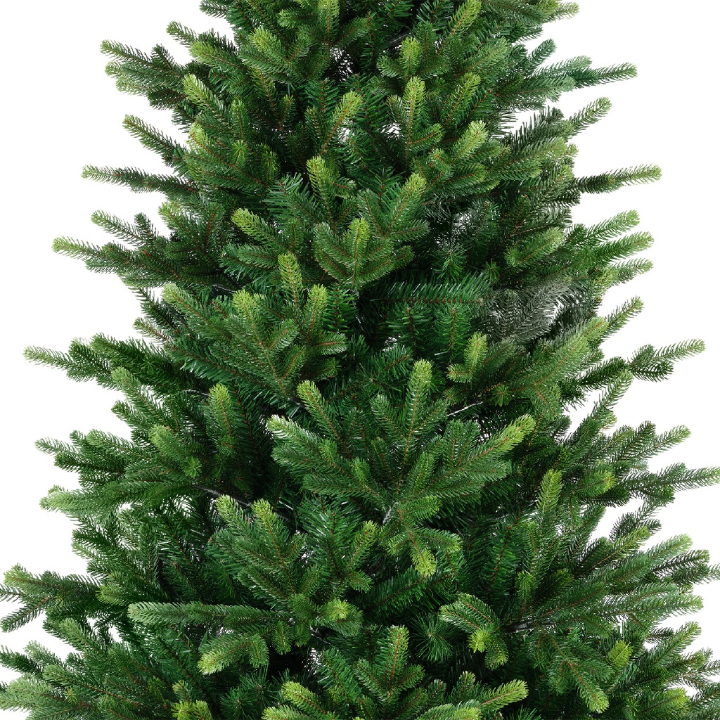Albero di Natale artificiale 180x112 cm verde