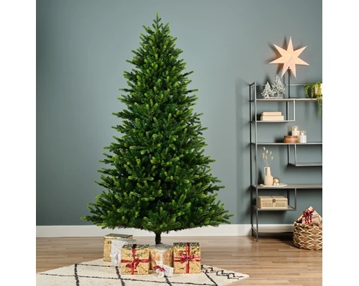 Albero di Natale artificiale 180x112 cm verde