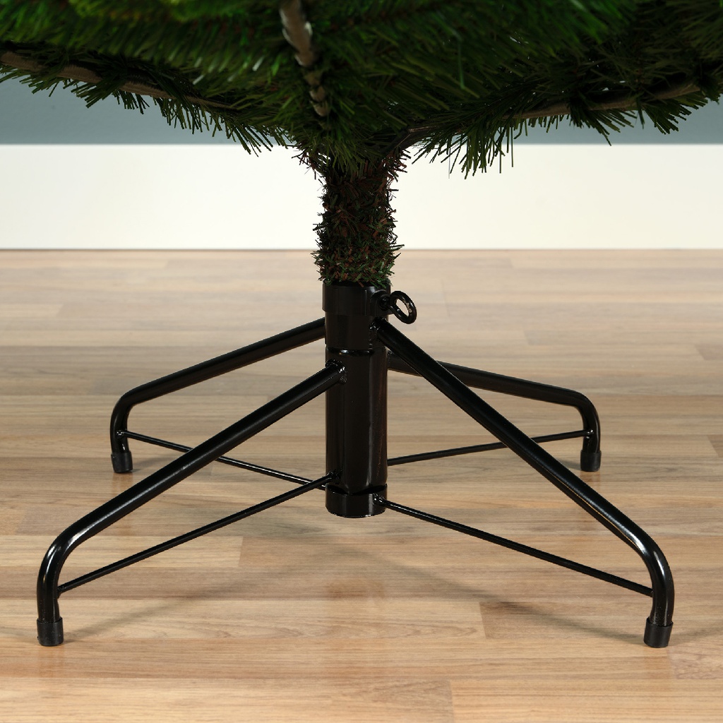 Albero di Natale artificiale 210x132 cm verde