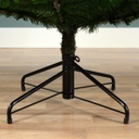 Albero di Natale artificiale 210x132 cm verde