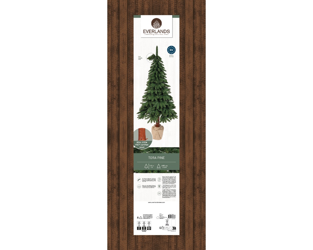 Albero pino verde h. 180 cm dia 85 cm
