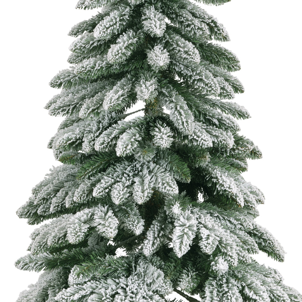 Albero innevato h. 210 cm x dia 102 cm