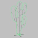 Cactus neon verde 4m x 1,20m 480 LED