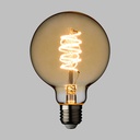 Lampada E27 G95 4W 230V 2200°K Golden