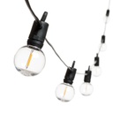 Catena solare 2,5x5m con 12 lampadine G40