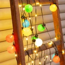 Catena luminosa 4x10m con 25 lampadine