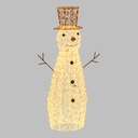 Pupazzo di neve 3D H100cm con MicroLED
