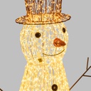 Pupazzo di neve 3D H100cm con MicroLED