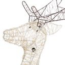 Renna 3D H130cm con zampa alzata