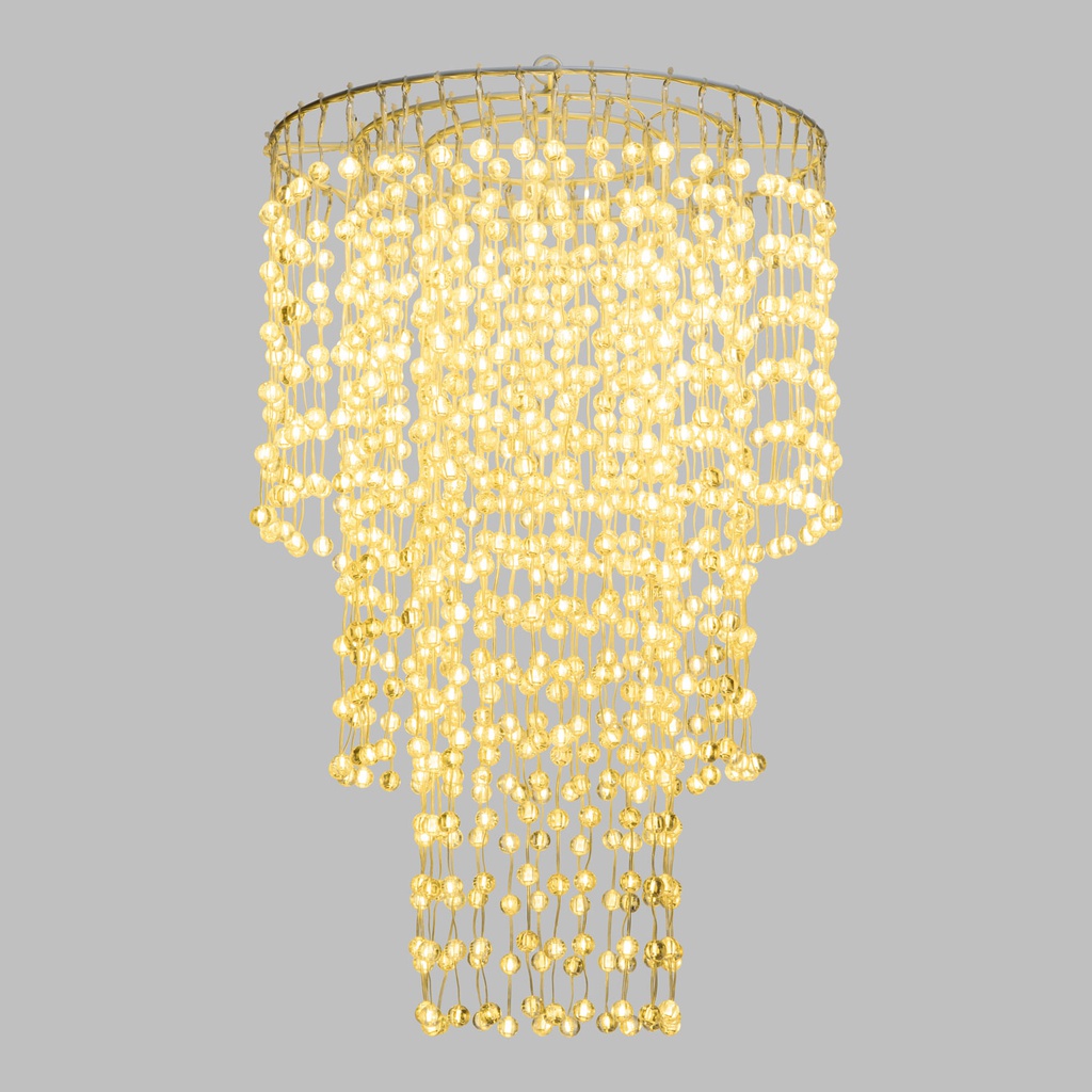 Lampadario a cascata ø45xH70cm 936 LED