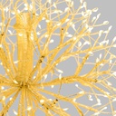 Ramo sfera ricco champagne ø30cm 384 led