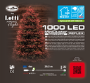 MiniCluster LED rosso 4+20,5m Ø6cm
